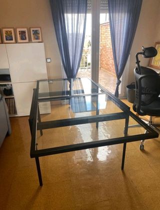 Mesa de comedor extensible 92cm (184cm)