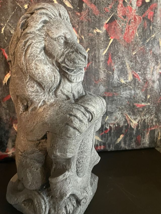 Coppia Leoni in pietra giapponese