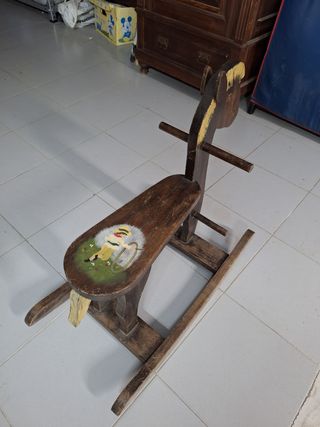 Caballo balancín para niñ@s