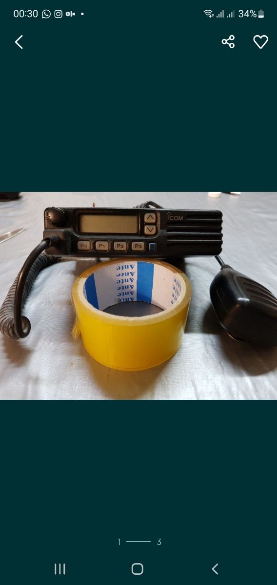Radio icom VHF