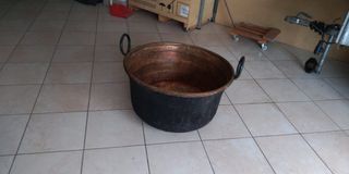 Paiolo antico in rame