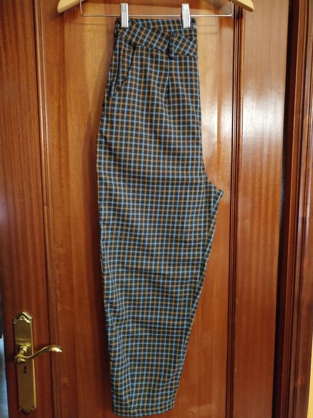 Pantalón y Falda a cuadros M
