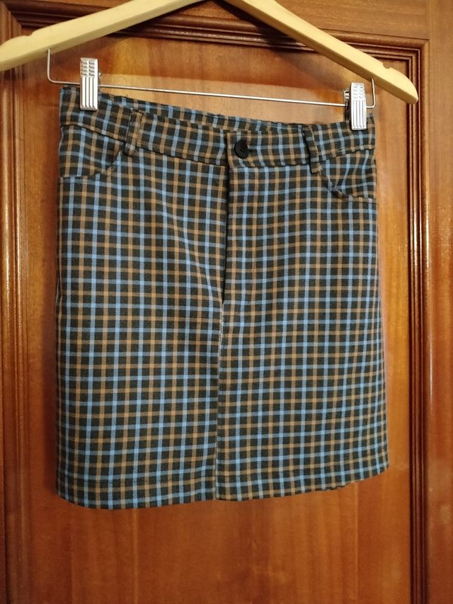 Pantalón y Falda a cuadros M