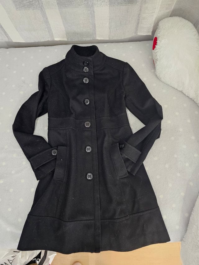 Abrigo mujer cuello alto S