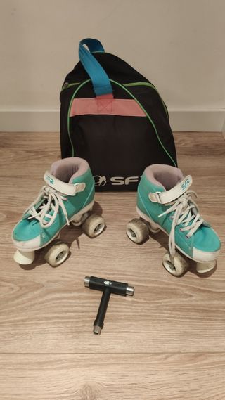 Patines quad / 4 ruedas. Talla 32