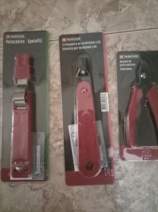 Pela cables - crimpadora - alicate oblic