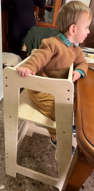 Nueva Torre de aprendizaje y Trona Montessori 2x1 