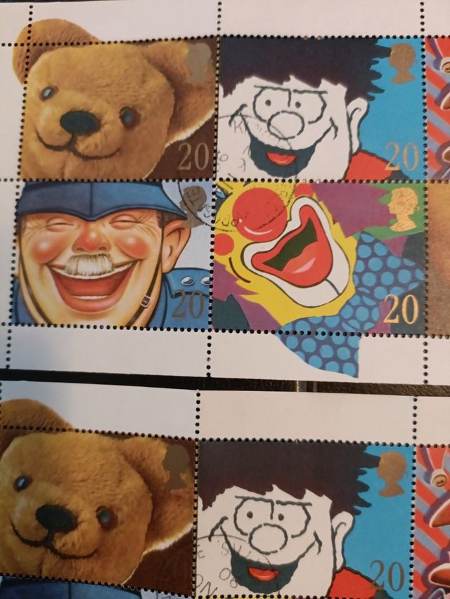 Filatelia Inglaterra 1990