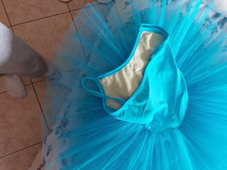 Stok 3 tùtu corti bambina  Turchesi