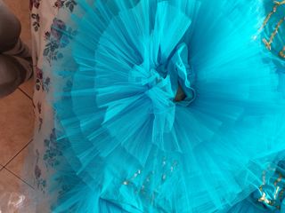 Stok 3 tùtu corti bambina  Turchesi