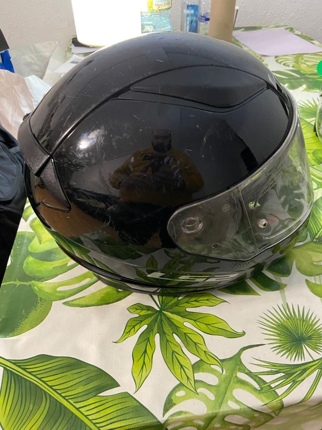 Casco LS2 negro talla L