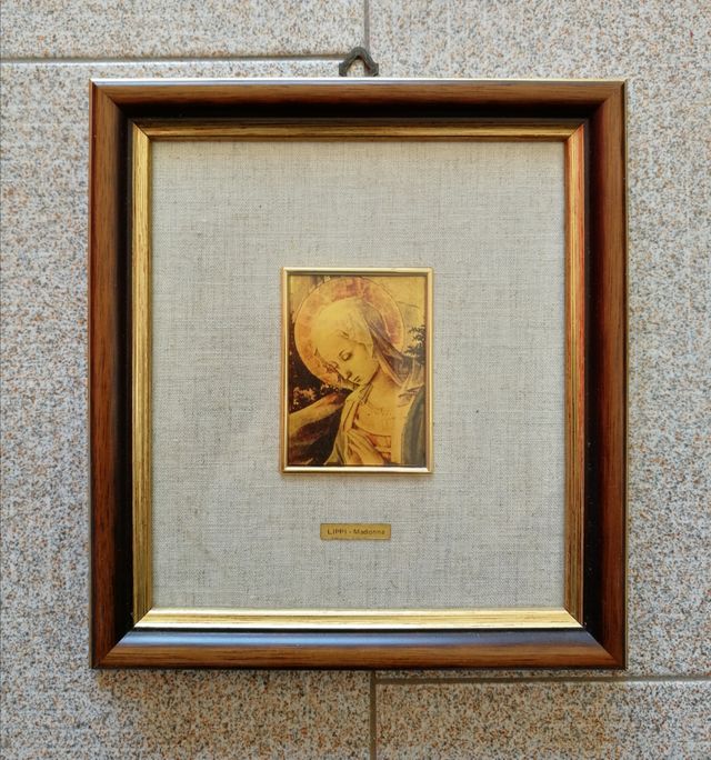 Quadro Madonna di Lippi