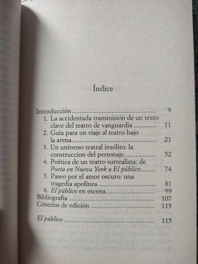 El público, Federico G.Lorca. Análisis.