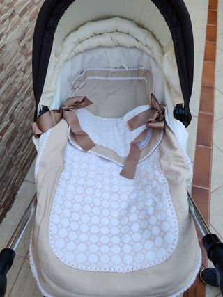 Colcha , saco de G "0" y colchoneta verano