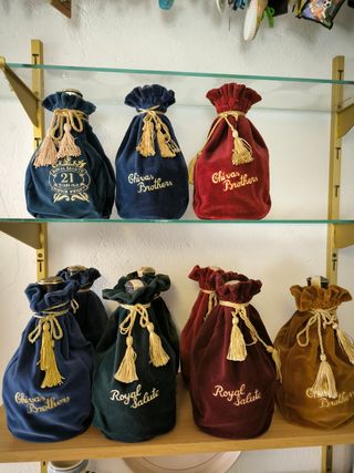 Bottiglia in ceramica Chivas (vuota)