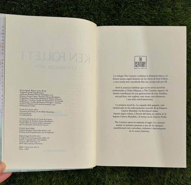 Llibre: L'Hivern del Món - Ken Follett