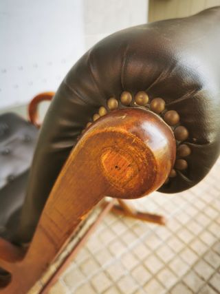 Sillón. Mecedora antigua.