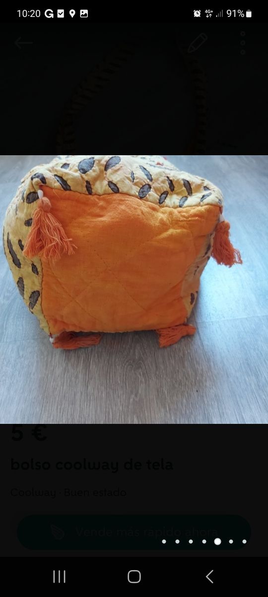 bolsa coolway de tela