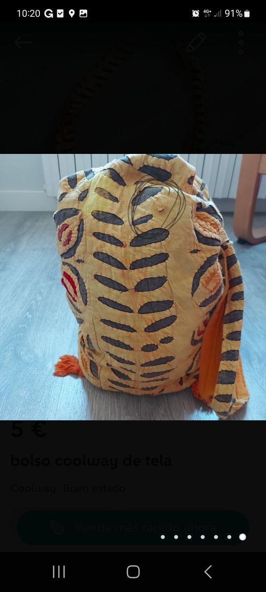 bolsa coolway de tela