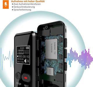 *Grabadora de voz digital 8GB 1536kbps*