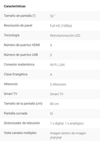 Televisor Samsung SmartTV 32" UE32J6300 Curvo
