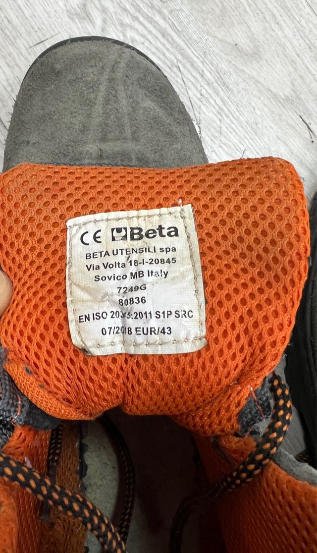 Botas seguridad Beta Tools