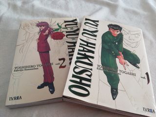 Mangas 1 y 2 Yu Yu Hakusho, edición Kanzenban