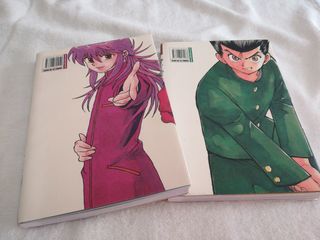 Mangas 1 y 2 Yu Yu Hakusho, edición Kanzenban