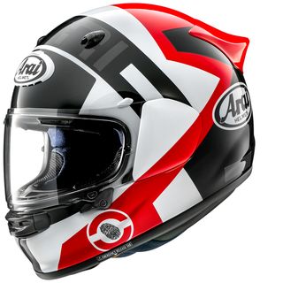 CASCO ARAI QUANTIC SPACE ROJO .