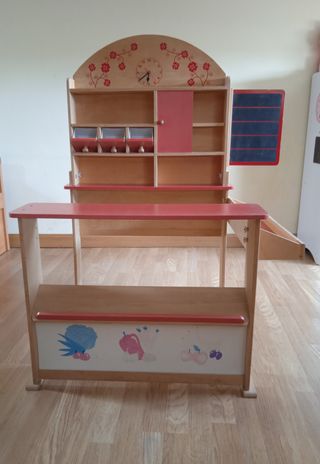 Tienda madera de juguete