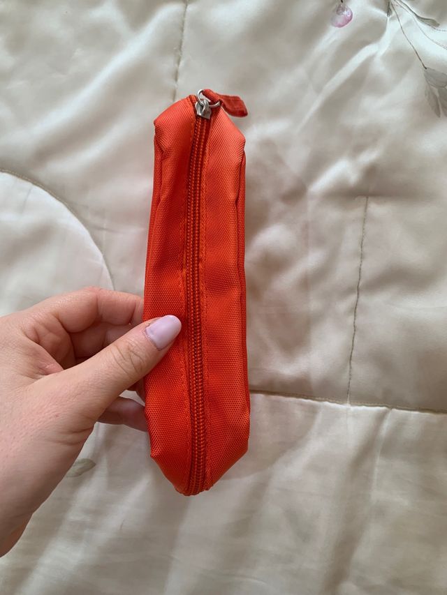 Beauty case nuovo arancione dell’Erbolario