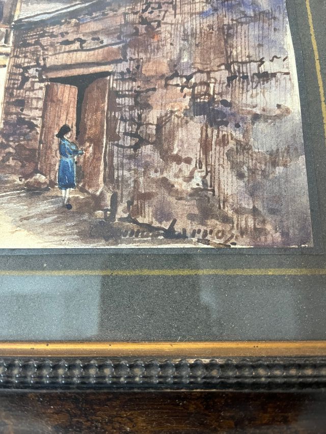 Pintura Ramon Larrosa, firmada, 1940