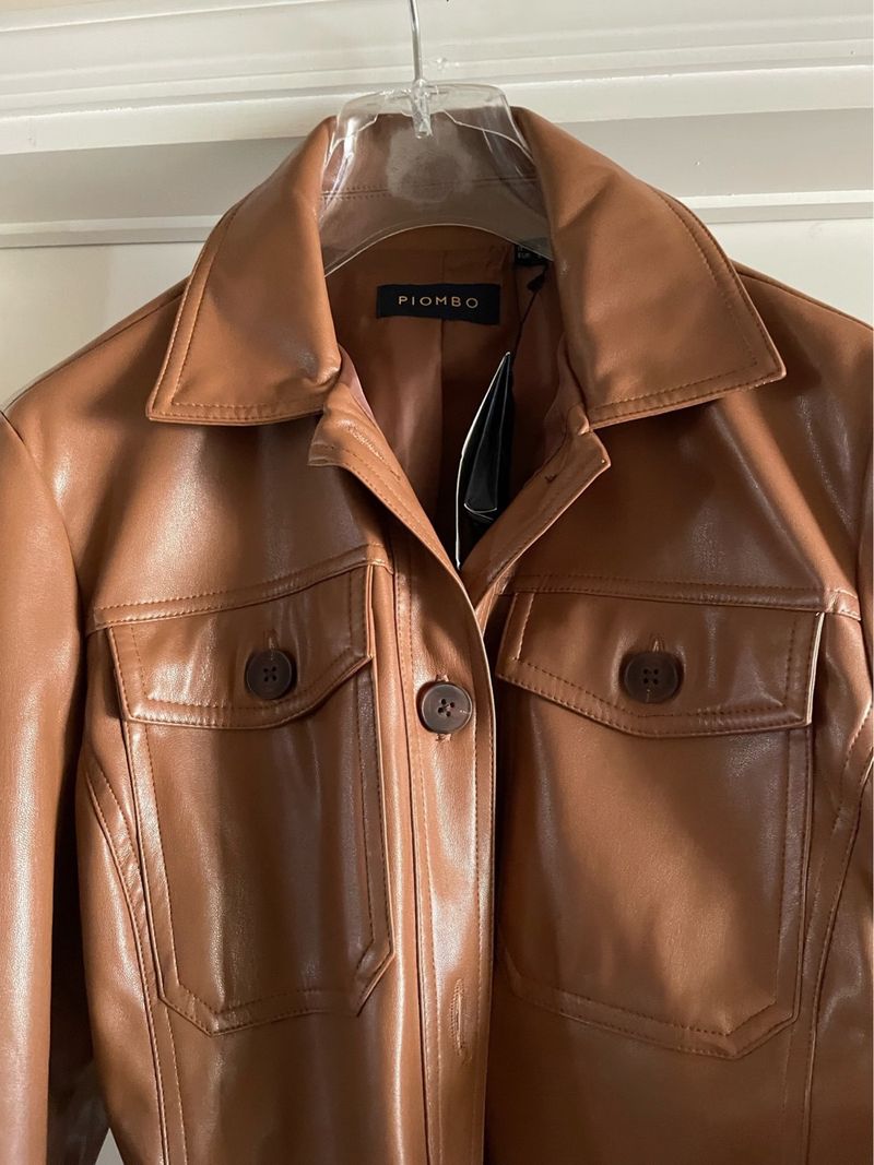 Piombo Giacche Donna Ovs Piombo Ovs Giacca Similpelle Giubbini