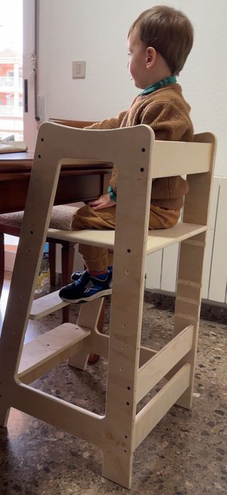 Nueva Torre de aprendizaje y Trona Montessori 2x1