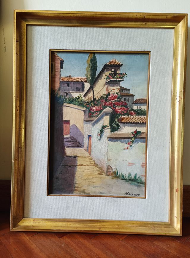 Pintura escuela sevillana principios Siglo XX