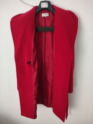 Abrigo con cinturón