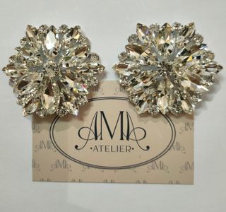 Hebilla de zapato desmontable con pedrería