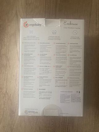 Mochila bebe Ergobaby nueva