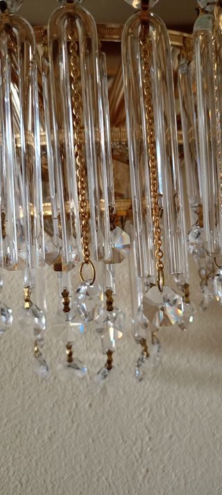 Aplique vintage de cristal de Strass