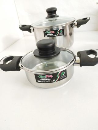 Mini batteria in acciaio inox