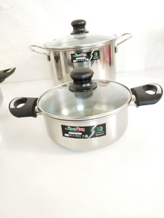 Mini batteria in acciaio inox