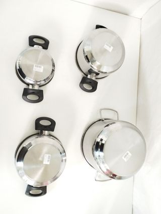 Mini batteria in acciaio inox