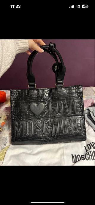 Bolso shopper moschino