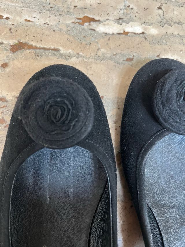 Ballerine di camoscio nero ICEBERG