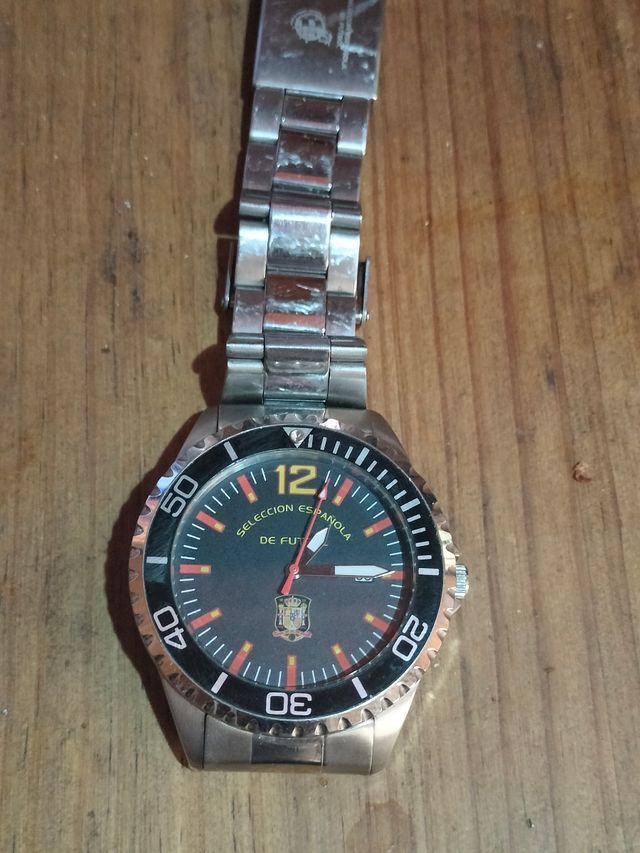 Reloj de selección española de futbol
