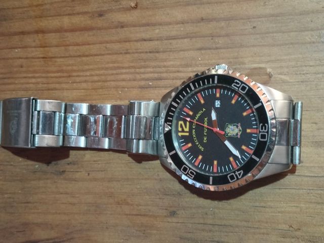 Reloj de selección española de futbol