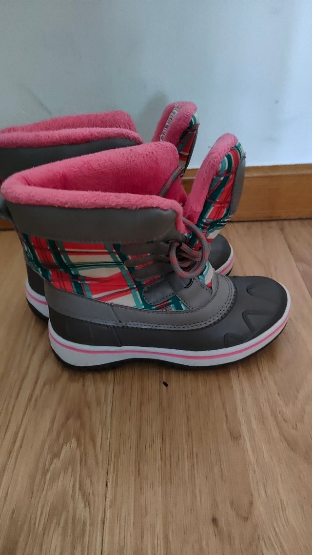 Botas nieve niña T.30