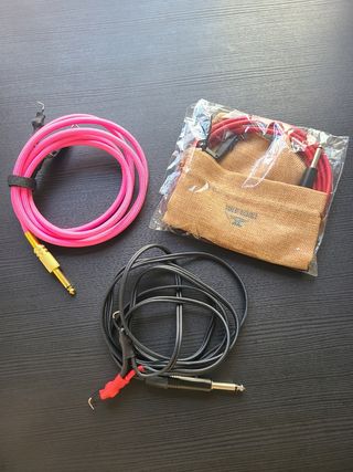 Cable clip cord rosa tatuaje Yunque Machines