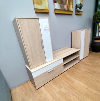 NUEVO CONJUNTO DE SALON, MODULOS Y ESTANTERIAS!!