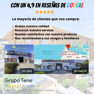 33m2 con altillo. Casas prefabricadas.